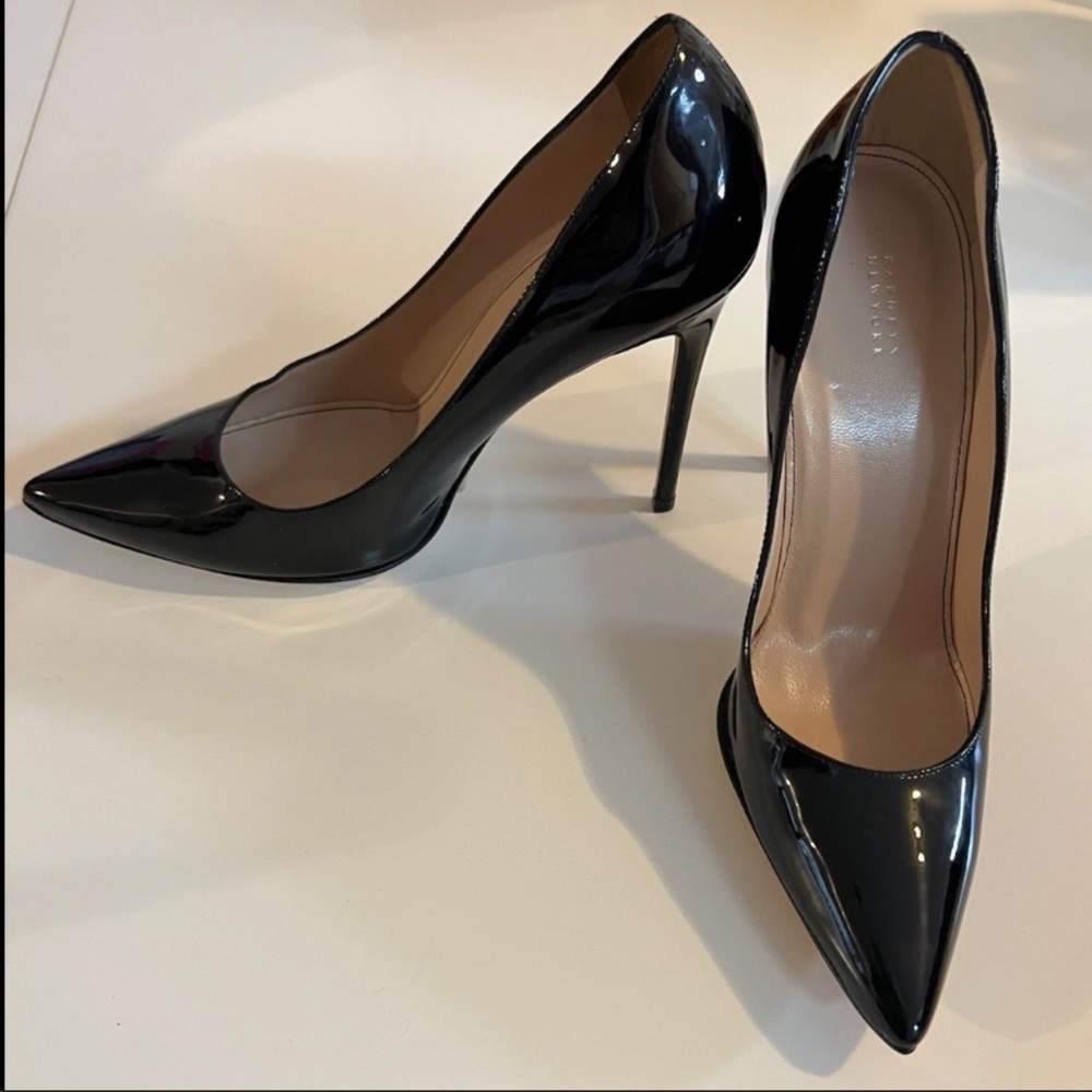 Legaci Black Patent Leather Heels